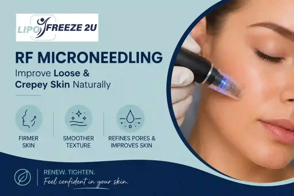Can RF Microneedling Help Improve Loose and Crepey Skin Chipping Norton?